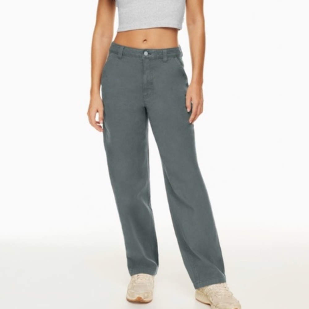 TNA Artizia Greenwich Carpenter Pants in Gray